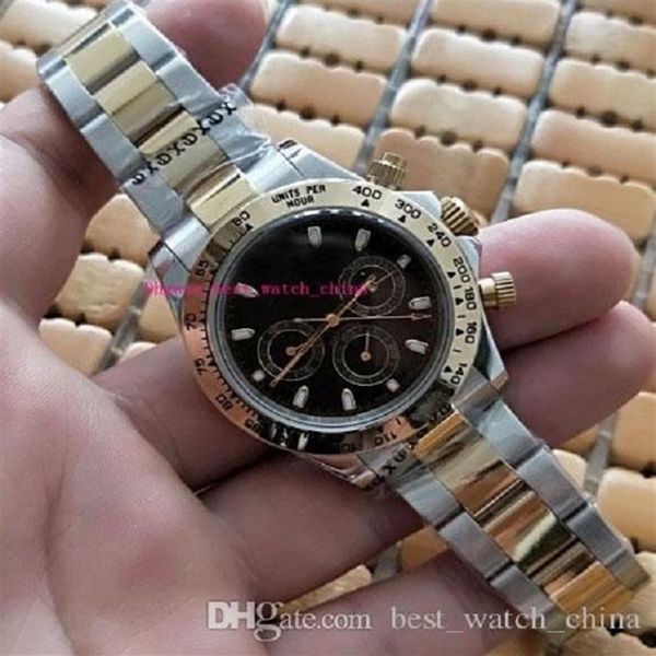 luxury factory watch 40mm case 116503 ss and 18k yellow gold black dial stainless steel case & bracelet automatic mech277y, Slivery;brown
luxury factory watch 40mm case 116503 ss and 18k yellow gold black dial stainless steel case & bracelet automatic mech277y, Slivery;brown