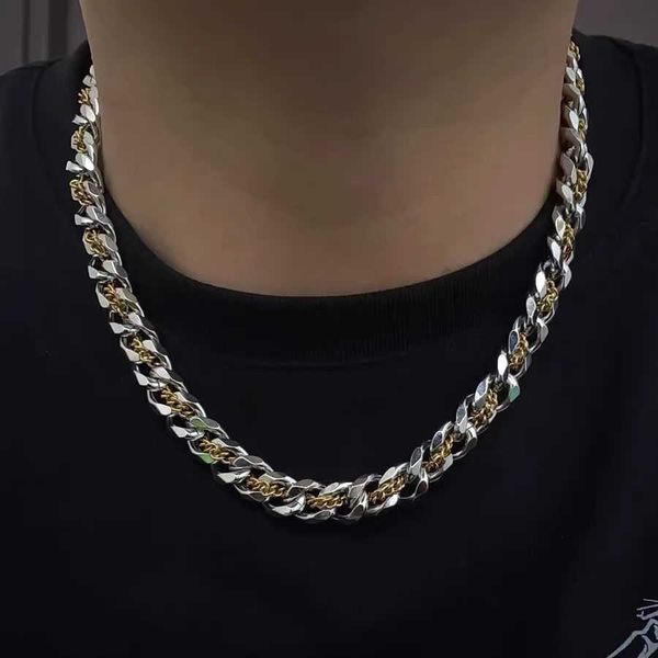 colorful cuban necklaces men and women fashion brand hundreds of hip-hop american couples high-quality hand feel necklace titanium steel doe, Silver
colorful cuban necklaces men and women fashion brand hundreds of hip-hop american couples high-quality hand feel necklace titanium steel doe, Silver
