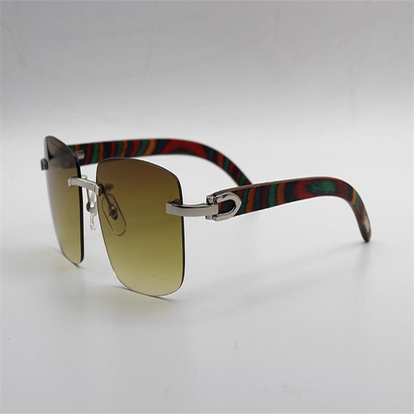 luxury designer sunglasses peacock wood sun glasses mens gold frameless for women with original red box extreme edition237e, White;black
luxury designer sunglasses peacock wood sun glasses mens gold frameless for women with original red box extreme edition237e, White;black