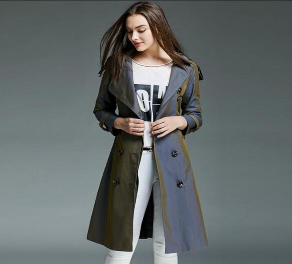 chameleon trench coat for women long sleeves coats womens casaco feminino overcoat woman spring ladies autumn european bai709326008, Tan;black
chameleon trench coat for women long sleeves coats womens casaco feminino overcoat woman spring ladies autumn european bai709326008, Tan;black
