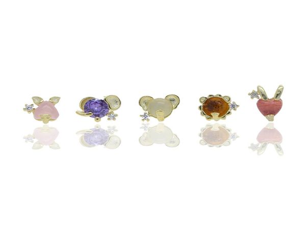 new fashion hoop jewelry christmas stud earring animal elephant pig pure 925 sterling silver small earrings for women kids girls3824069, Golden;silver
new fashion hoop jewelry christmas stud earring animal elephant pig pure 925 sterling silver small earrings for women kids girls3824069, Golden;silver