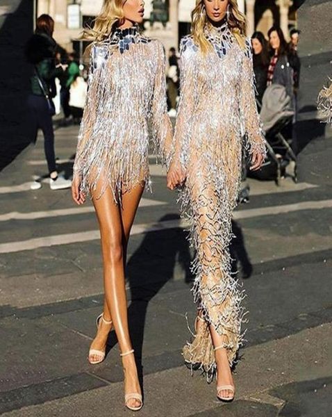 2021 spring round neck longsleeved fringed dress summer new backless high street sequins mini dress8895605, Black;gray
2021 spring round neck longsleeved fringed dress summer new backless high street sequins mini dress8895605, Black;gray