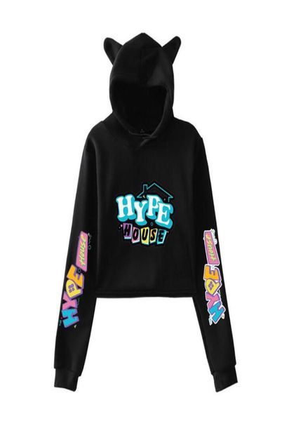 the hype house crop hoodie charli d039amelio kawaii cat ear long sleeve cropped sweatshirt hooded pullover streetwear2317034, Black
the hype house crop hoodie charli d039amelio kawaii cat ear long sleeve cropped sweatshirt hooded pullover streetwear2317034, Black