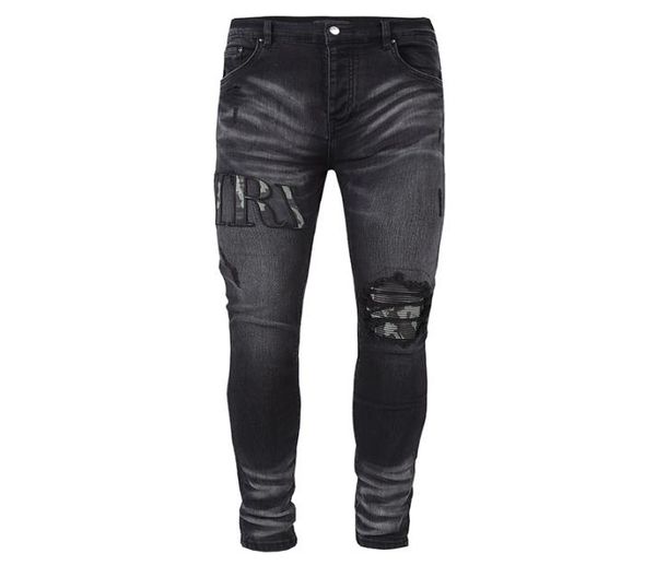 mens jeans with holes embroidered patch fashion trends europe and america pants slim casual7389407, Blue
mens jeans with holes embroidered patch fashion trends europe and america pants slim casual7389407, Blue