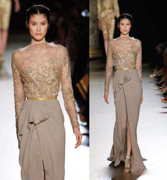 ellie saab mermaid front split evening dresses long sleeves lace applique prom gowns ruched vintage red carpet dress custom made3675914, Black;red
ellie saab mermaid front split evening dresses long sleeves lace applique prom gowns ruched vintage red carpet dress custom made3675914, Black;red