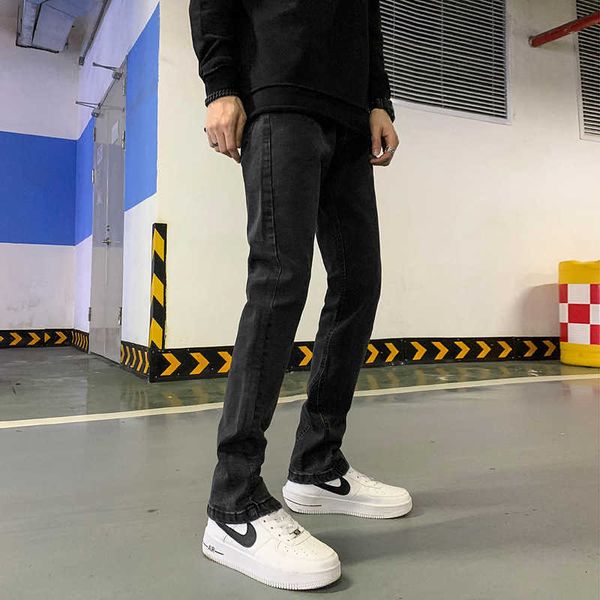 jeans men's loose fitting straight leg pants trendy brand black long pants men's high street micro la american casual stretch men&, Blue
jeans men's loose fitting straight leg pants trendy brand black long pants men's high street micro la american casual stretch men&, Blue