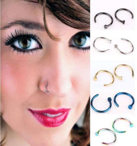trendy nose rings body piercing jewelry fashion jewelry stainless steel nose open hoop ring earring studs fake nose rings non pier5260487, Silver
trendy nose rings body piercing jewelry fashion jewelry stainless steel nose open hoop ring earring studs fake nose rings non pier5260487, Silver