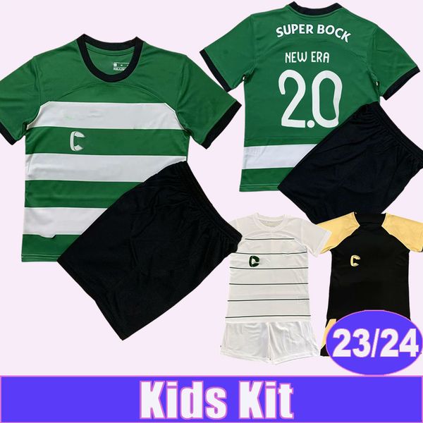 23 24 coates lisbon kids kit soccer jerseys paulinho neto nuno santos home away 3rd child suit football shirts short sleeve uniform, Black
23 24 coates lisbon kids kit soccer jerseys paulinho neto nuno santos home away 3rd child suit football shirts short sleeve uniform, Black