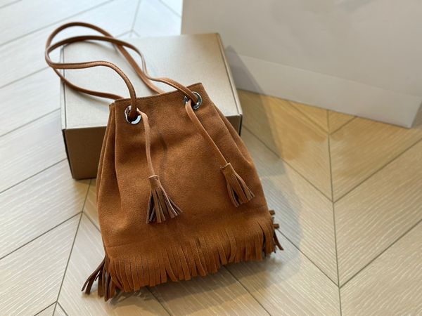 tz luxury bucket bags designer bags drawstring tassel shoulder handbag messenger suede women totes ladies handbags classic cross body clutch
tz luxury bucket bags designer bags drawstring tassel shoulder handbag messenger suede women totes ladies handbags classic cross body clutch