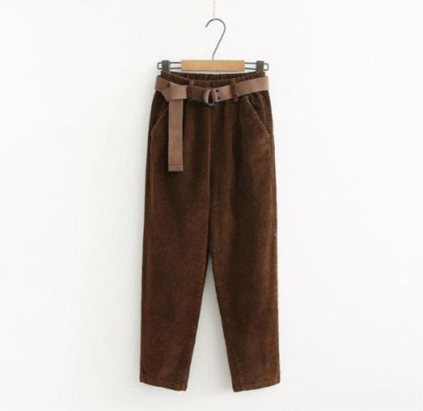 corduroy pants harem pants autumn winter women pants elastic waist sashes casual black trousers pantalones mujer cintura alta cx207831744, Black;white
corduroy pants harem pants autumn winter women pants elastic waist sashes casual black trousers pantalones mujer cintura alta cx207831744, Black;white
