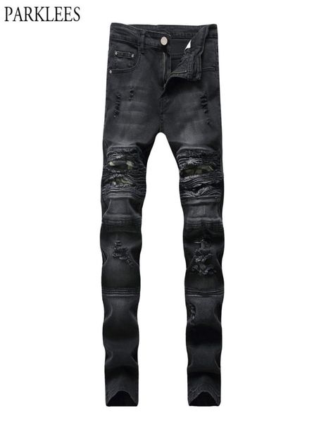 black skinny ripped biker jeans men 2020 casual wash cotton slim fit hole destroyed jeans pants mens hip hop damage homme6686520, Blue
black skinny ripped biker jeans men 2020 casual wash cotton slim fit hole destroyed jeans pants mens hip hop damage homme6686520, Blue