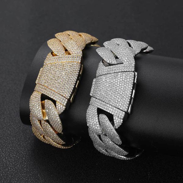 22mm hip hop 5a cubic zircon tennis bracelets18k real gold plated bracelet cuban link men jewelry, Black
22mm hip hop 5a cubic zircon tennis bracelets18k real gold plated bracelet cuban link men jewelry, Black