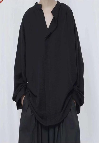 men039s shirt tide japanese yamamoto style dark niche loose large size handsome longsleeved casual shirts54568648344300, White;black
men039s shirt tide japanese yamamoto style dark niche loose large size handsome longsleeved casual shirts54568648344300, White;black