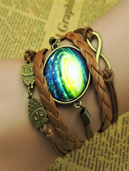 new leather multilayer braided bracelet bangles galaxy cabochon infinity charms wristband cuff leather bracelet for women men 136c8054999, Golden;silver
new leather multilayer braided bracelet bangles galaxy cabochon infinity charms wristband cuff leather bracelet for women men 136c8054999, Golden;silver