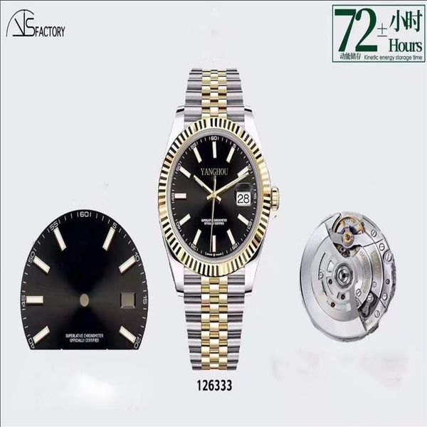 41mm watch mens blue gray silver automatic cal 3235 eta watches vs factory 904l steel jubilee bracelet men 126334 rhodium vsf wris274n, Slivery;brown
41mm watch mens blue gray silver automatic cal 3235 eta watches vs factory 904l steel jubilee bracelet men 126334 rhodium vsf wris274n, Slivery;brown