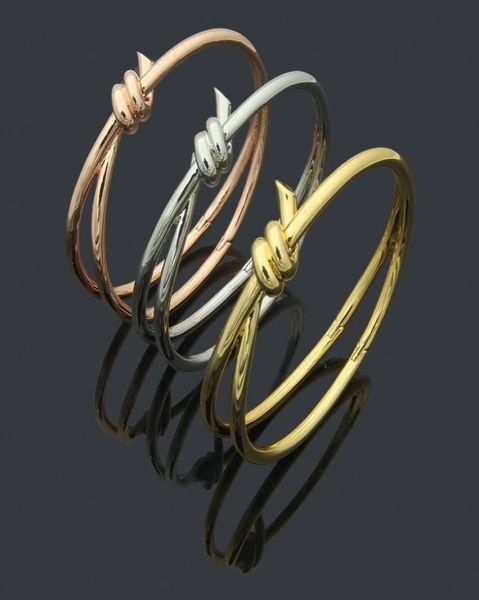 designer gold bangle women stainless steel knotted glossy couple bracelets men039s fashion luxury jewelry valentine039s day 9665870, Black
designer gold bangle women stainless steel knotted glossy couple bracelets men039s fashion luxury jewelry valentine039s day 9665870, Black