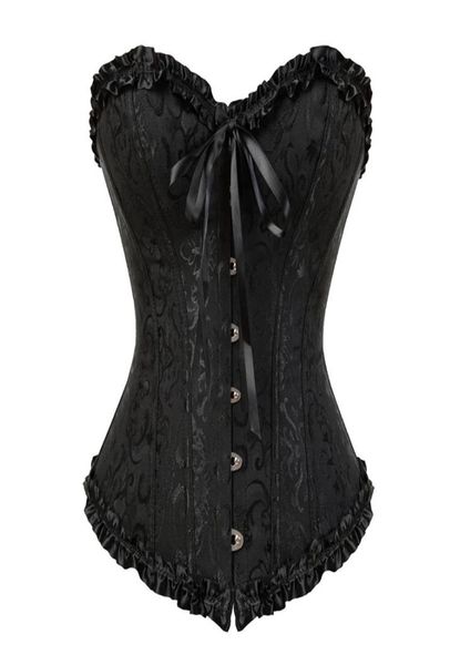 gothic embroidered brocade corset body lift shaper bustier bone lace up steampunk corset corselet strapless overbust slim 8112888010, Black;white
gothic embroidered brocade corset body lift shaper bustier bone lace up steampunk corset corselet strapless overbust slim 8112888010, Black;white