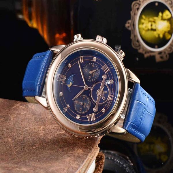the 2021 five-pin quartz watch luxury watches pate brand fashion men's wristwatch montre de leather strap243y261o, Slivery;brown
the 2021 five-pin quartz watch luxury watches pate brand fashion men's wristwatch montre de leather strap243y261o, Slivery;brown