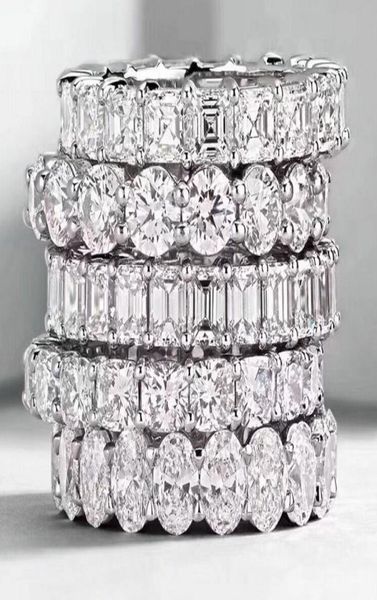 choucong vintage fashion jewelry real 925 sterling silver princess white z cz diamond eternity women wedding engagement band r8228121, Slivery;golden
choucong vintage fashion jewelry real 925 sterling silver princess white z cz diamond eternity women wedding engagement band r8228121, Slivery;golden