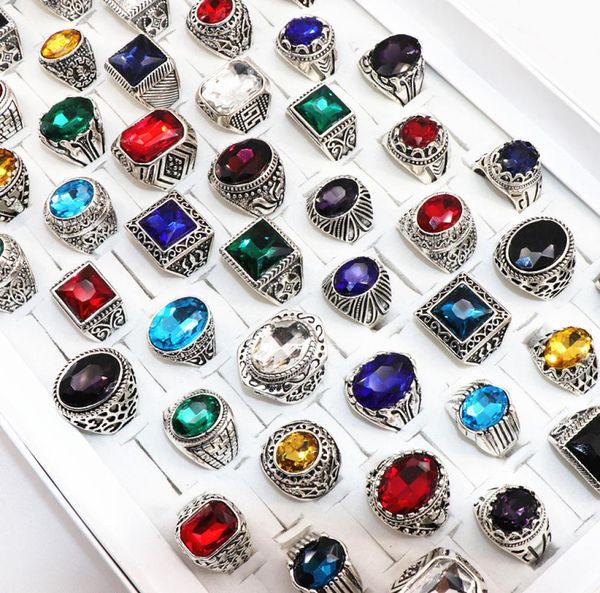 vintage multicolor glass gemstone carved flowers ring for men women tibetan silver jewelry9908092, Golden;silver
vintage multicolor glass gemstone carved flowers ring for men women tibetan silver jewelry9908092, Golden;silver
