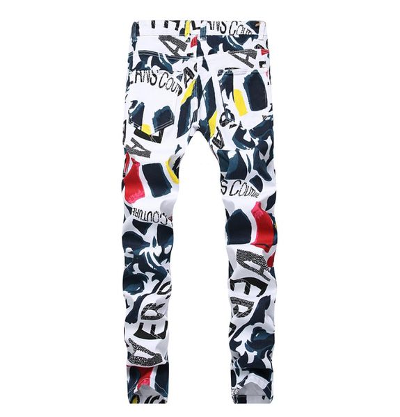 mens contrast color printing jeans new fashion male denim pants casual slim fit street male jeans plus size9539372, Blue
mens contrast color printing jeans new fashion male denim pants casual slim fit street male jeans plus size9539372, Blue