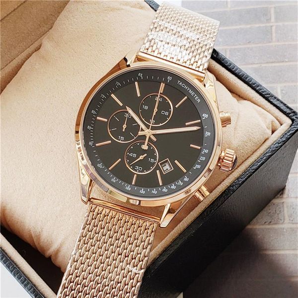 good quality brand watch men multifunction style stainless steel calendar date quartz wrist watches small dials can work bs01218q, Slivery;brown
good quality brand watch men multifunction style stainless steel calendar date quartz wrist watches small dials can work bs01218q, Slivery;brown