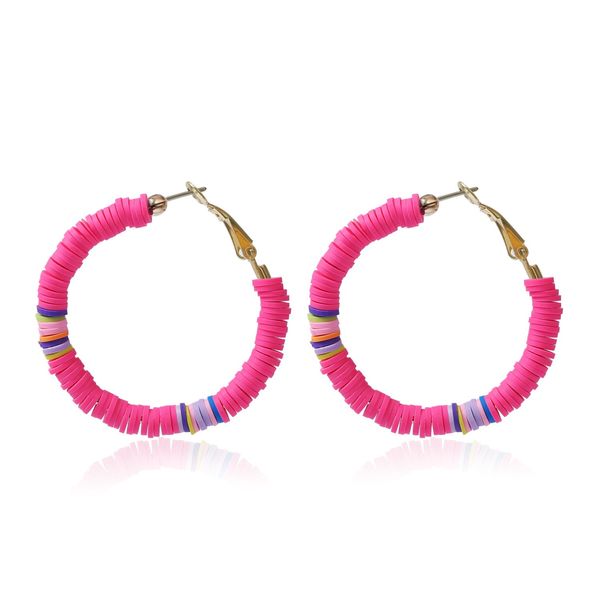 bohemian ins colorful soft ceramic earrings earrings european and american c-shaped soft earrings female, Silver
bohemian ins colorful soft ceramic earrings earrings european and american c-shaped soft earrings female, Silver