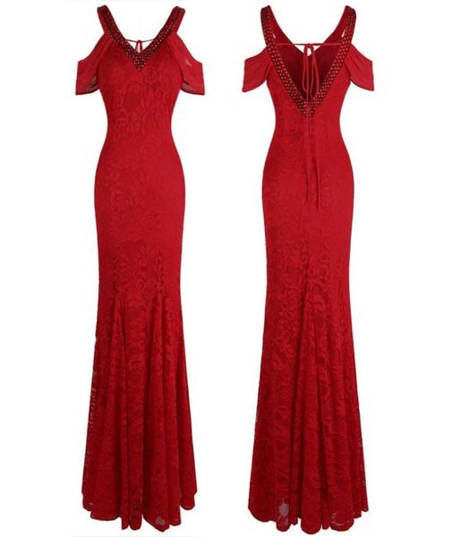 angelfashions women039s off shoulder v neck lace evening dresses long party gown prom dress keyhole red 4776520158, Black
angelfashions women039s off shoulder v neck lace evening dresses long party gown prom dress keyhole red 4776520158, Black