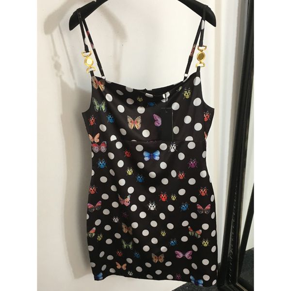 8.22 fashion ladybird butterfly polka dot print slim spaghetti strap mini dress women, Black;gray
8.22 fashion ladybird butterfly polka dot print slim spaghetti strap mini dress women, Black;gray