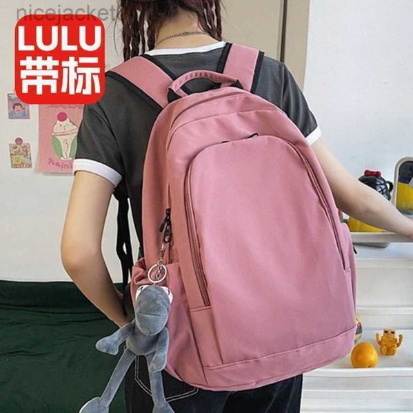 2023 designer luluslemens bag new student backpack men's and women's fashion trend nylon high school student lulus
2023 designer luluslemens bag new student backpack men's and women's fashion trend nylon high school student lulus