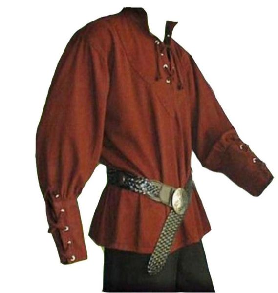 men039s casual shirts european medieval men fashion vintage style renaissance stand collar loose linen shirt male prince servan6779549, White;black
men039s casual shirts european medieval men fashion vintage style renaissance stand collar loose linen shirt male prince servan6779549, White;black