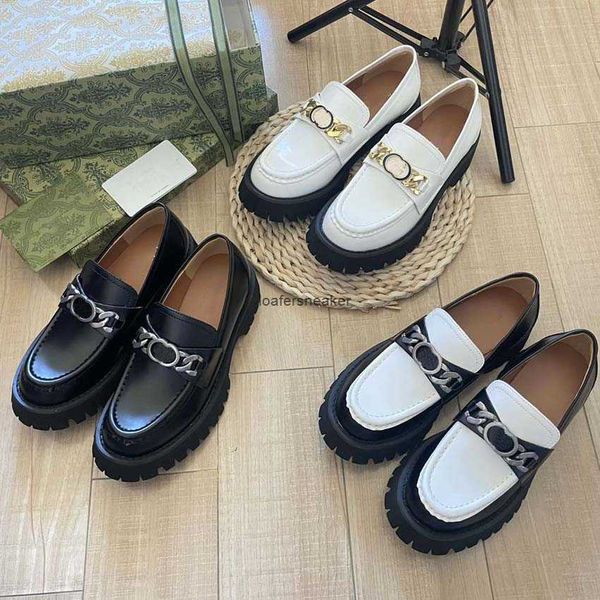 platform loafers leather women's small leather shoes casual triangle women shoes ladies luxury single designer shoe, Black
platform loafers leather women's small leather shoes casual triangle women shoes ladies luxury single designer shoe, Black