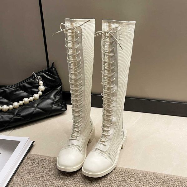 2023 summer new british mesh thin long barrel martin boot thick sole knight boot hollow breathable cool boot 230811, Black
2023 summer new british mesh thin long barrel martin boot thick sole knight boot hollow breathable cool boot 230811, Black