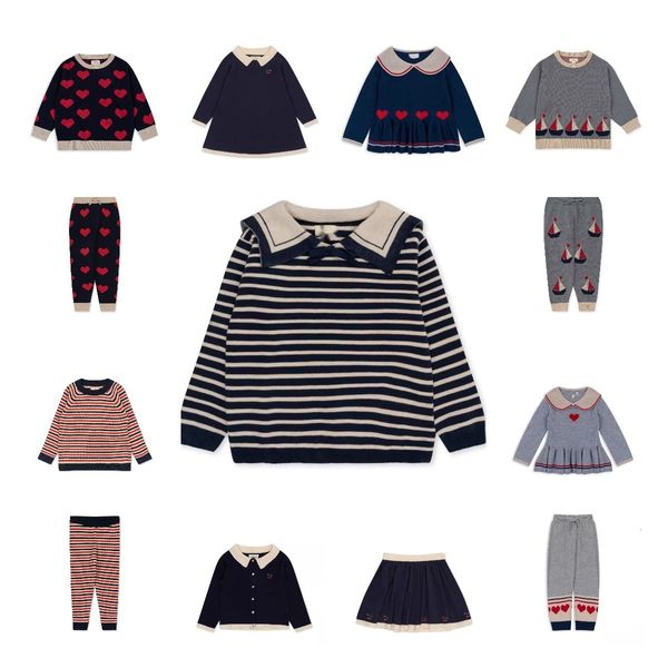 family matching outfits 2023 autumnwinter ks boys and girls' love print knitted sweater set academic style cardiganknitted dress 230821, Blue
family matching outfits 2023 autumnwinter ks boys and girls' love print knitted sweater set academic style cardiganknitted dress 230821, Blue