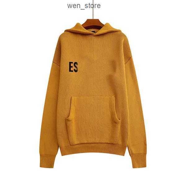 2023 designer sweaters fashion men embroidery knitting long sleeve hoody pullover knitted letter knit hoodie winter selling 2qlc essentialho, Black
2023 designer sweaters fashion men embroidery knitting long sleeve hoody pullover knitted letter knit hoodie winter selling 2qlc essentialho, Black