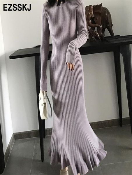 autumn winter thick mermaid maxi sweater dress women oneck long sweater dress elegant female aline slim knit dress 2009246602012, Black;gray
autumn winter thick mermaid maxi sweater dress women oneck long sweater dress elegant female aline slim knit dress 2009246602012, Black;gray