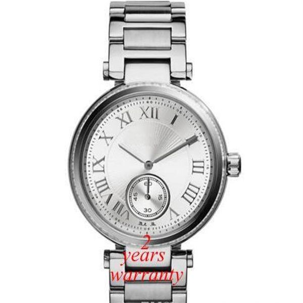 new skylar stainless steel case silver dial ladies watch mk5866 5866 original box1880, Slivery;brown
new skylar stainless steel case silver dial ladies watch mk5866 5866 original box1880, Slivery;brown