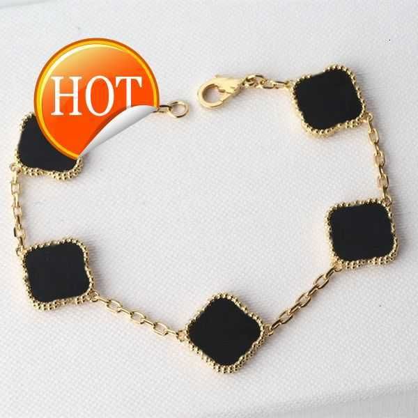 four leaf clover bracelet for woman designer s925 bracelets gold silver mother of pearl green flower chain womens linkb 4nxtm, Golden;silver
four leaf clover bracelet for woman designer s925 bracelets gold silver mother of pearl green flower chain womens linkb 4nxtm, Golden;silver