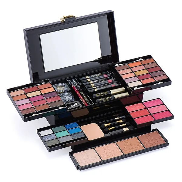 professional 56 color eyeshadow makeup set - multifunctional cosmetic kit with eyeshadow, lip gloss, blush, and concealer - full makeup set
professional 56 color eyeshadow makeup set - multifunctional cosmetic kit with eyeshadow, lip gloss, blush, and concealer - full makeup set