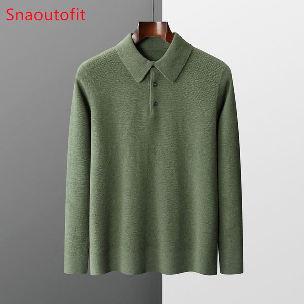 men's sweaters polo neck cashmere sweater men loose large size knitted business casual pullover spring and autumn item 230821, White;black
men's sweaters polo neck cashmere sweater men loose large size knitted business casual pullover spring and autumn item 230821, White;black