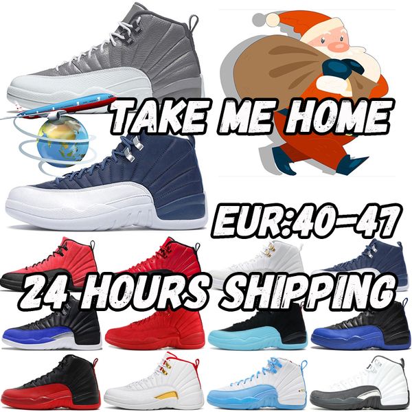 2023 jumpman 12 men basketball shoes 12s black stealth muslin hyper royal playoffs university gold mens trainers sports sneakers size 40-47
2023 jumpman 12 men basketball shoes 12s black stealth muslin hyper royal playoffs university gold mens trainers sports sneakers size 40-47