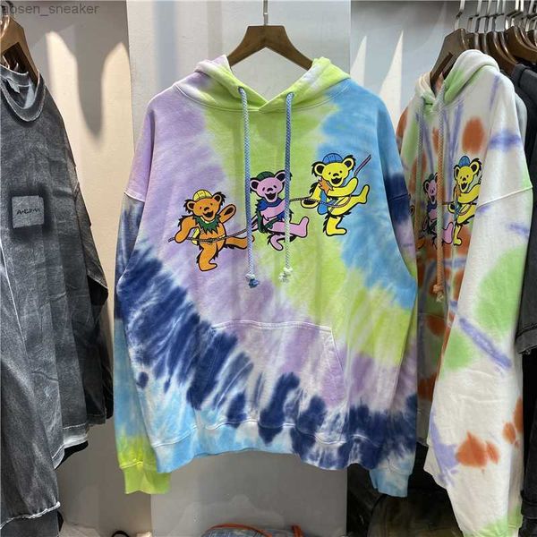 selling three little bears trend hoodie tie-dye cartoon bear women pullover casual harajuku hoodies colthing, Black
selling three little bears trend hoodie tie-dye cartoon bear women pullover casual harajuku hoodies colthing, Black