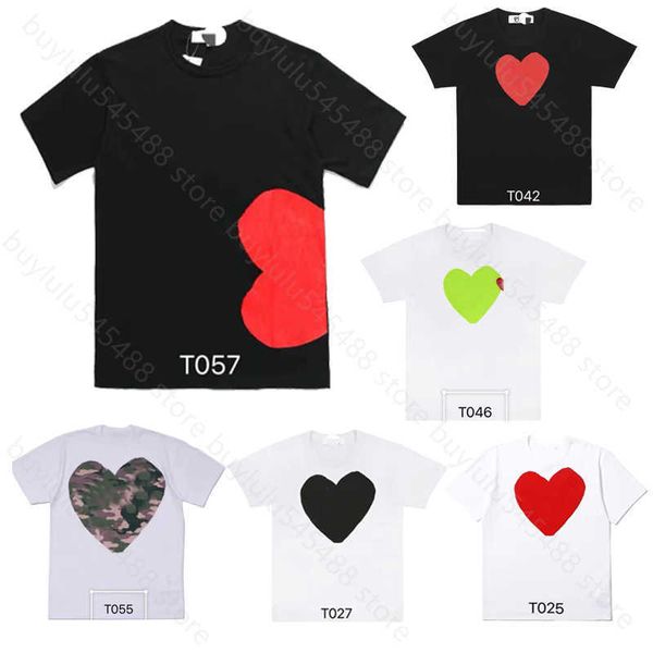 1l3c men's t-shirts fashion mens play designer red heart commes casual women shirts badge garcons high quanlity cotton embroidery quali, White;black
1l3c men's t-shirts fashion mens play designer red heart commes casual women shirts badge garcons high quanlity cotton embroidery quali, White;black