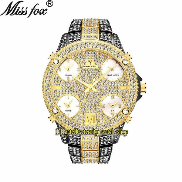 missfox eternity v305 hip hop fashion mens watches 51mm cz diamond inlay multi dial quartz movement men watch iced out diamonds be258j, Slivery;brown
missfox eternity v305 hip hop fashion mens watches 51mm cz diamond inlay multi dial quartz movement men watch iced out diamonds be258j, Slivery;brown