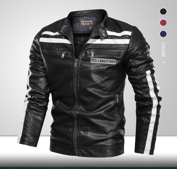 men039s motorcycle leather jacket 2020 winter men fashion casual biker jacket coat male stand collar warm pu outwe6932162, Black
men039s motorcycle leather jacket 2020 winter men fashion casual biker jacket coat male stand collar warm pu outwe6932162, Black
