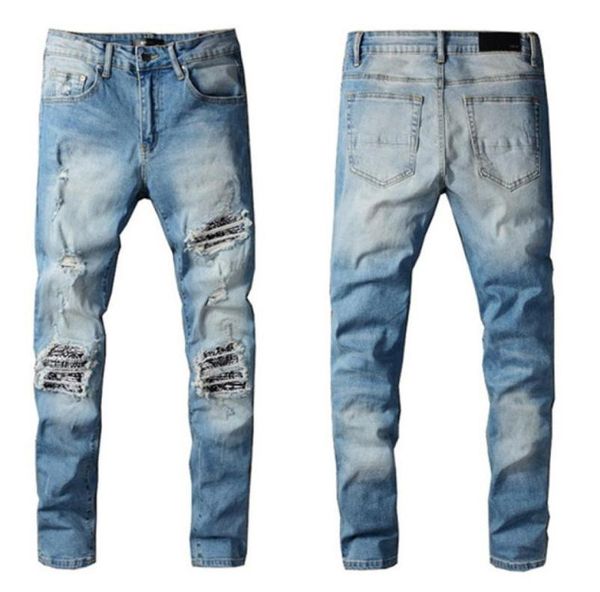 designers summer mens jeans vlss casual brand design slimleg pants fashion able motorcycle trousers pant s size 29404766745, Blue
designers summer mens jeans vlss casual brand design slimleg pants fashion able motorcycle trousers pant s size 29404766745, Blue