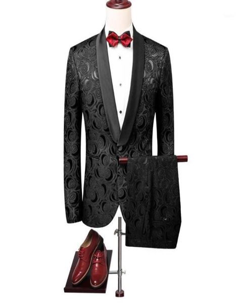 2020 black wedding suit for men elegant groom tuxedo plus size marriage mens suits floral print fashion jacket with pants sets17077913, White;black
2020 black wedding suit for men elegant groom tuxedo plus size marriage mens suits floral print fashion jacket with pants sets17077913, White;black