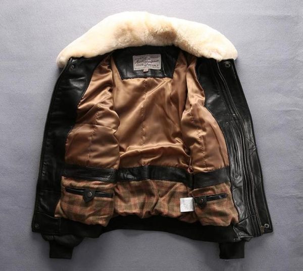 lamb fur collar avirex fly genuine leather jackets sheepskin flight jackets 100 genuine leather4508386, Black
lamb fur collar avirex fly genuine leather jackets sheepskin flight jackets 100 genuine leather4508386, Black