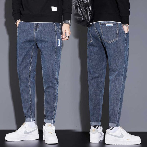 new spring thin casual jeans men's trend loose feet fashion men's pants casual pants men's style, Blue
new spring thin casual jeans men's trend loose feet fashion men's pants casual pants men's style, Blue
