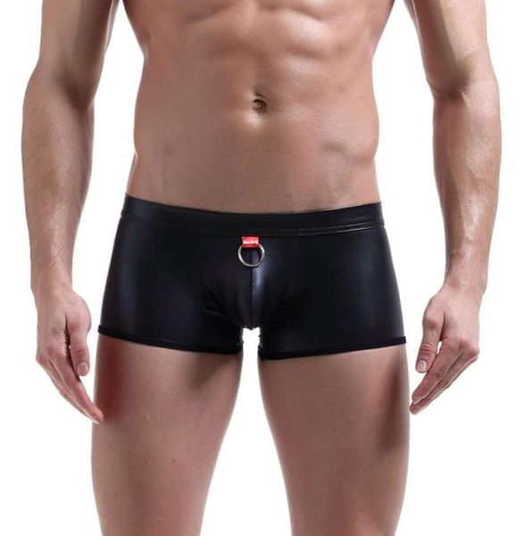 imitation leather underwear men boxers spandex underwear man black panties comfortable underpants male boxer short undershort9260673, Black;white
imitation leather underwear men boxers spandex underwear man black panties comfortable underpants male boxer short undershort9260673, Black;white